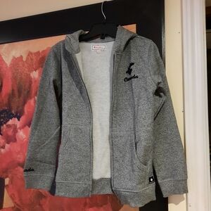 New AUTHENTIC CANADIANA KIDS HOODIE JACKET L 10/12 flannel ♥️